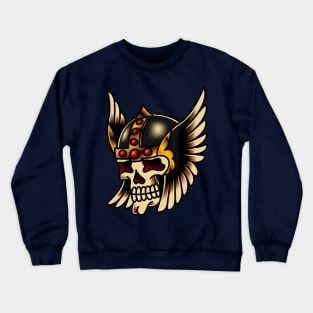 Viking Skull Crewneck Sweatshirt